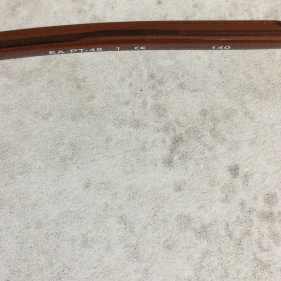 NWT Elizabeth Arden Petite copper metal eyeglasses new old stock - Picture 9 of 16